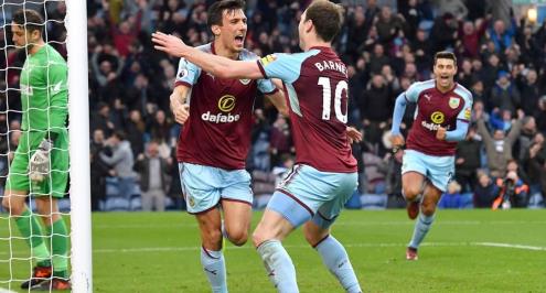 بيرنلي يحرم ليستر من وصافة الدوري الإنجليزي (فيديو)